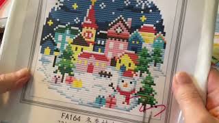 Cross stitch update and thrifty treasures [upl. by Qahsi932]