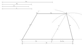 Trapecio dados sus lados [upl. by Elesig]