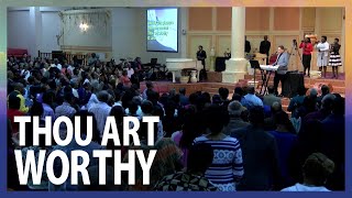 Thou Art Worthy  Terry MacAlmon  Live Worship from Trinidad and Tobago [upl. by Miki]