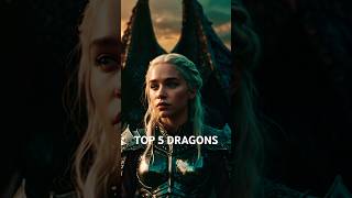 Strongest Dragons in the House of the Dragon and Game of Thrones Saga gameofthrones [upl. by Aisyla]