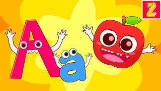 quotI am Aquot Monster Alphabet Letter A Song l Phonics for kids l ZooZooSong [upl. by Myca]