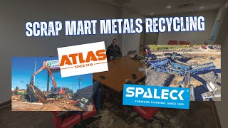 Scrap Mart Metals Recycling Grows Business with Atlas Handlers amp Spaleck Screener from KirbySmith [upl. by Stephana]