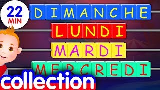 Dimanche Lundi Mardi Collection  ChuChu TV Chansons [upl. by Grados]