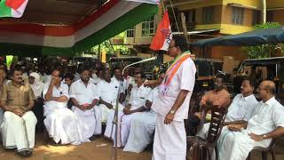 Karakulam Krishnapilla speech at Karakulam Panjayath office Dharna [upl. by Annais]