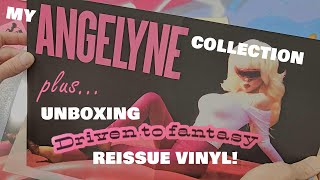 My ANGELYNE Collection  UNBOXING Driven To Fantasy Reissue Vinyl LP vc [upl. by Hirasuna]