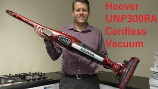 Hoover UNP300RA Cordless Vacuum Cleaner [upl. by Odlanir]