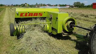 Zetor 6211  balirka Claas Markant 50  baliranje sijena 2021 [upl. by Iaoh]