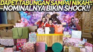 UNBOXING KADO ULANG TAHUN ARSY DAPET KADO UANG TUNAI MILYARAN [upl. by Nedrob848]