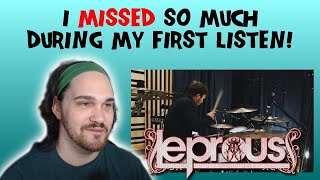 Composer Reacts to LEPROUS  The Sky Is Red Drum Playthrough REACTION BLOCKED [upl. by Iggy]