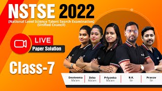 Class 7th NSTSE 202223 Live Paper Solution  NSTSE Answer key and Paper Analysis [upl. by Dave243]