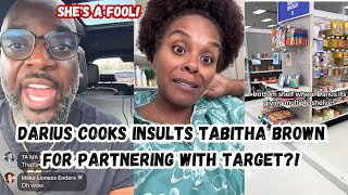 Tabitha Browns Fans Coming For Darius Cooks For Insulting Tabitha Browns Business 😧😬 [upl. by Yup]