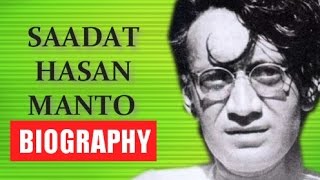 Saadat Hasan Manto  Biography Hindi [upl. by Cardew]