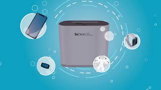 SoClean Device Disinfector How it Works [upl. by Selwin532]