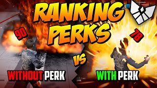 Ranking ALL Perks Compared SIDE BY SIDE in Rogue Company [upl. by Fianna479]