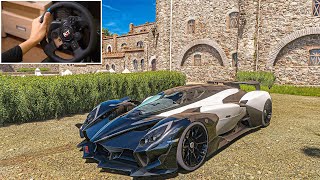 RAESR TS 19Electric Supercar  Forza Horizon 5  Logitech G923 Steering Wheel Gameplay 4k 60p [upl. by Rednaeel]