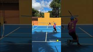 Angle game 👏 SwingVision Tennis Pickleball TennisPlayer TennisApp shorts [upl. by Ehlke]