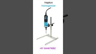 Homogenizer Hepton Scientific Chennai Pallakku kuthirai [upl. by Brechtel]