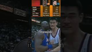 Shaq recalls rookie Yao Ming 😤 [upl. by Kuska698]