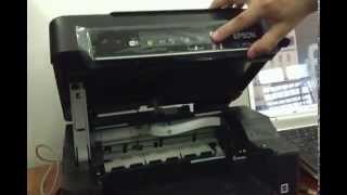 Prueba e instalacion de sistema de tinta epson xp211 [upl. by Wack710]