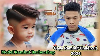 Gaya Rambut Undercut  model rambut barbershop  Pangkas rambut buzz cut [upl. by Inal604]