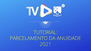 Tutorial veja como fazer o parcelamento da anuidade 2021 [upl. by Ellen]