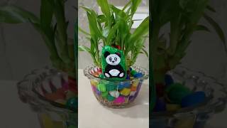 stone painting ideas 🐼😱 stone painting pandashorts viral youtubeshorts panda painting [upl. by Apthorp4]