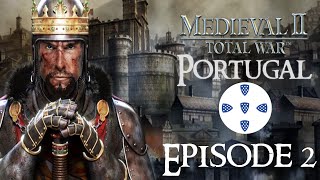 Medieval 2 Total War  Portugal  Episode 2 Karma Crusade [upl. by Leviralc]