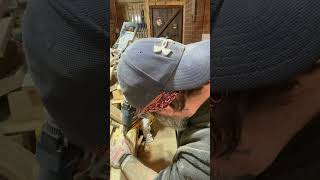 Fixing split timber easy bud fast woodidea diywoodworking diy diywoodcraft wood woodproject [upl. by Kaspar]