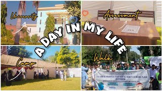 A DAY IN MY LIFE  World Mental Health Day  Awareness camp [upl. by Delcine]