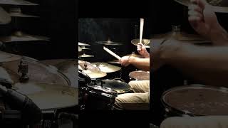 ride cymbal mounted to bass drum [upl. by Mayhs]