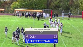 OLSH Football  Burgettstown  Saturday 1072023 [upl. by Sardella]