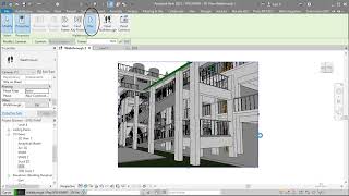 Walkthrough in Revit [upl. by Eniloj]