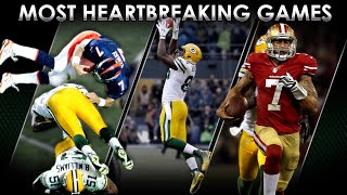 Top 10 Most Heartbreaking Packers Games [upl. by Unni]