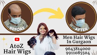 Men Hair Wigs In Gurgaon  Human Hair Wigs In Gurgaon [upl. by Ingeborg]