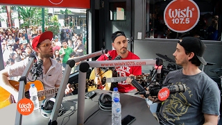 The Moffatts perform quotIll Be There For Youquot LIVE on Wish 1075 Bus [upl. by Alikahs284]