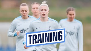 PREPARING FOR LIVERPOOL  TRAINING  TOTTENHAM HOTSPUR WOMEN [upl. by Frost]