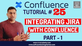 Confluence Tutorial 25  Confluence and Jira Integration  Part 1 [upl. by Messere]