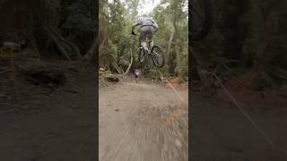 Following my bro Reed Boggs down the RedBull Hardline course mtb redbull [upl. by Mossolb]