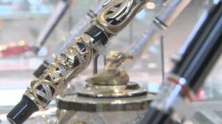 Visit to the Montegrappa factory [upl. by Ebarta525]