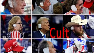 Cult Yes or No Trumps Bandaged Ear The New MAGA Crucifixion Symbol trump Vote biden [upl. by Loria331]