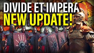 Checking out the NEW DIVIDE ET IMPERA Total War Update 133 [upl. by Kesia]