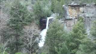 Piney Creek Falls from Overlooks [upl. by Eeral]