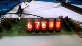 Tennelec TL 400 CounterTimer display board [upl. by Valentin]