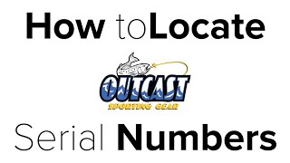 How to Find Serial Numbers on OSG Boats [upl. by Ahsineg]