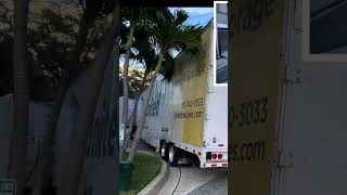 How to back up semi truck viral shorts good funny [upl. by Atnahs586]