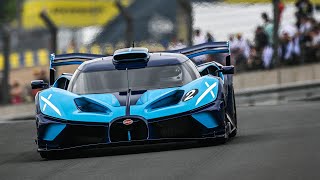 BUGATTI BOLIDE Public Debut at 24 Hours of Le Mans Centenary [upl. by Marty]