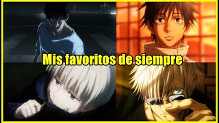 MIS PERSONAJES FAVORITOS DE JUJUTSU KAISEN [upl. by Farnsworth957]