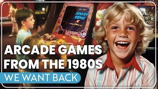 13 Popular Arcade Games From The 1980s We Want Back [upl. by Swan586]