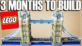 The Longest LEGO Build Ever LEGO Tower Bridge [upl. by Meela274]