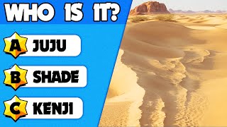 Guess The Monster by illusion 🔎 Guess the Character of the Brawl Stars  Juju Gus Kenji Shade🩵 [upl. by Egduj418]